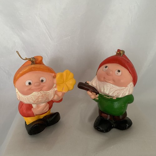 Vintage christmas gnomes elves - vintage,