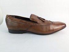 Frank Wright Brown Leather Tassel Loafers Uk 12 Eu 46