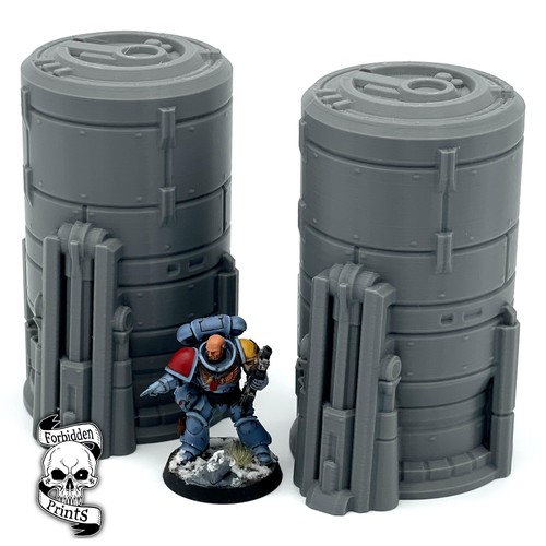 Fuel storage silo - 2x, objective