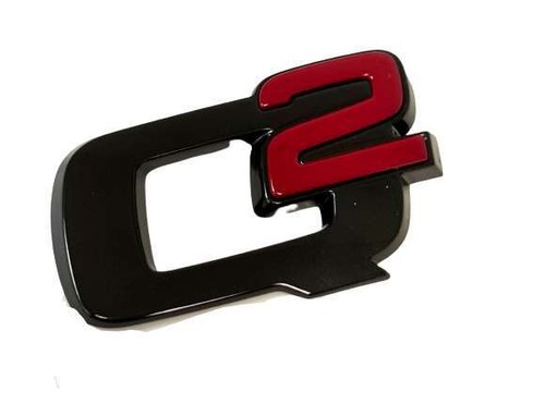 Badge black stelvio - badge,