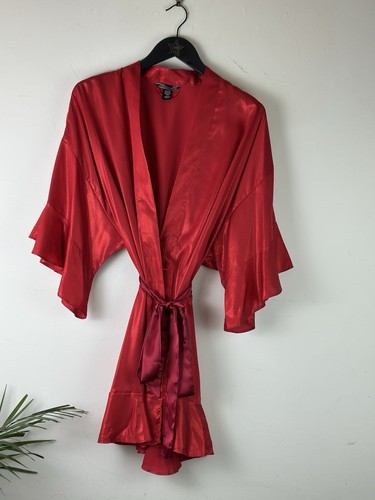 Victoria secret red satin - red,