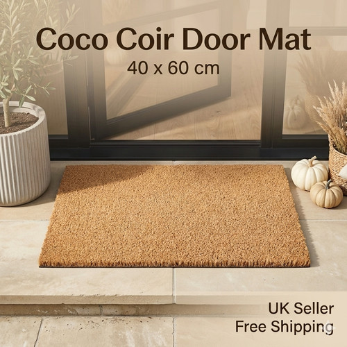 Natural coconut coir - coconut, door