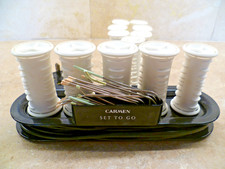 Vintage Carmen 2606 Compact Set To Go Travel Curlers Set 11 Curlers & Clips