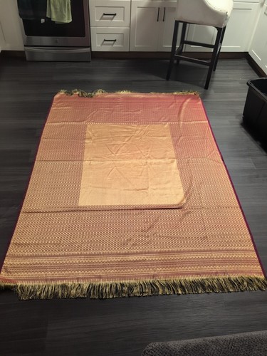 Vintage heavy hand woven - hand,