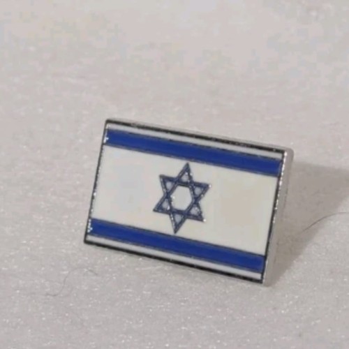 Israel flag pin - israeli, brooch