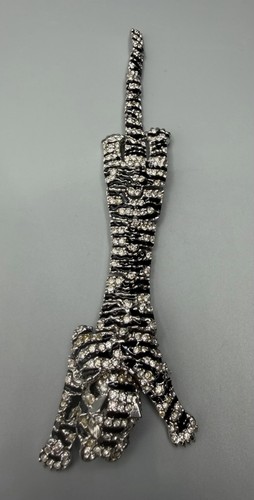 Vintage articulated rhinestone - vintage,
