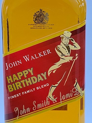 Personalized johnnie walker - personalized,