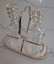 Queen Ann Glass Decanter