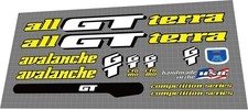 1994 GT AVALANCHE DECAL SET