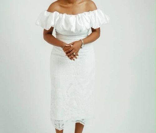 Nigerian made white bridal - nigerian,