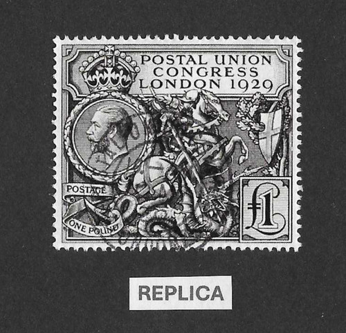 George 1929 postal - george,