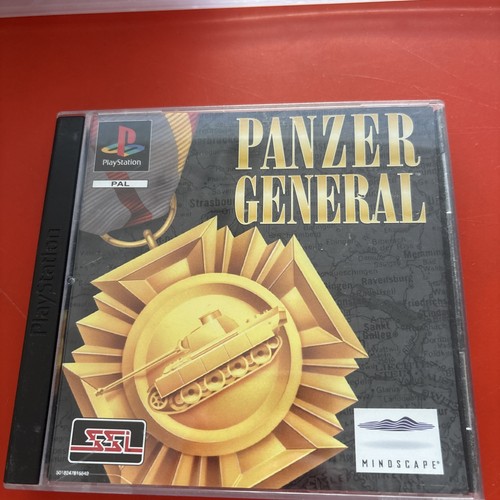 Panzer general ps1 game - ps1, sony