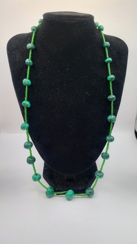 Vintage malachite beaded - vintage,