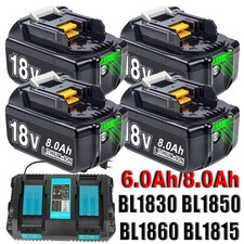 2X 8.0Ah Charger For Makita