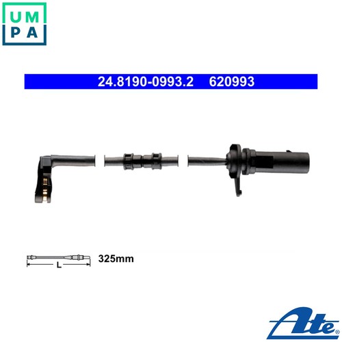 Warning contact brake pad wear - warning,