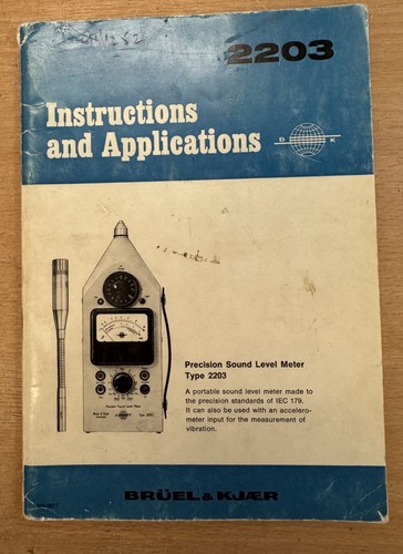 Bruel kjaer precision sound - kjaer,