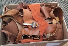1.5KG Scrap Leather  Off Cut