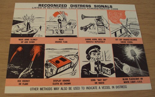 Vtg boating regulations - boating,