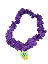 Hawaiian PURPLE Lei Flower