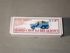 Wespe Models- resin kit 87131 1:87 Morris CDSW 6x4 Breakdown Truck Lot K83