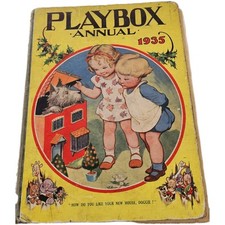Play Box Annual 1935  VINTAGE  BOOK