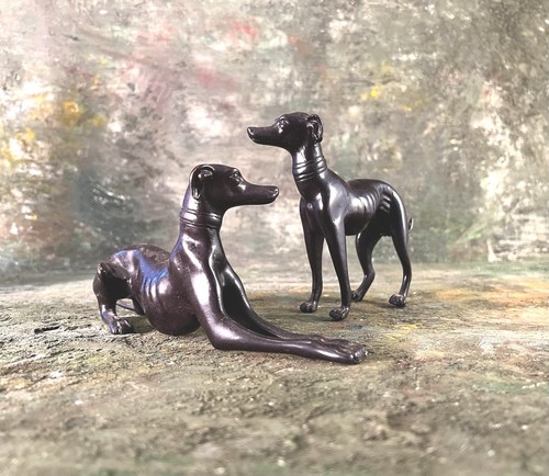 Art deco pair bronze - art,