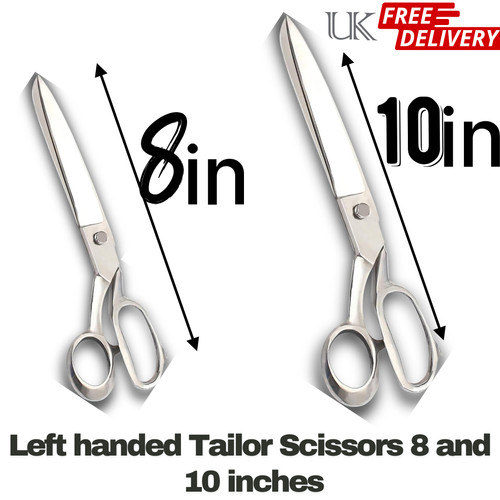 Left handed fabric scissors - left-handed,