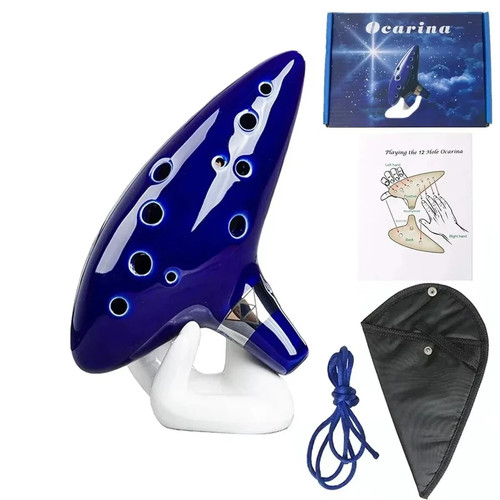 Holes ocarina ceramic alto - ocarina,