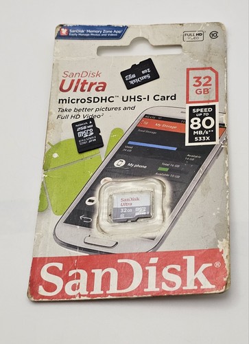 Sandisk ultra 32gb - 32gb, micro