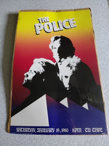 The police serigraphics 1982 - the,