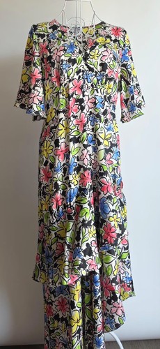 Topshop floral midi dress - floral,