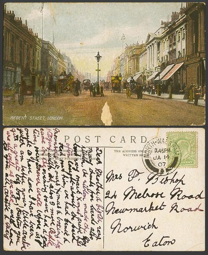 London ke7 1907 - ke7, 1/2d