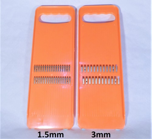 Vegetable julienne slicer set