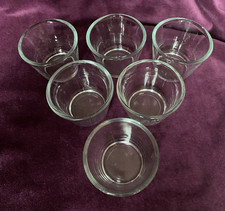 6 X IKEA Glass Tealight Candle Holders