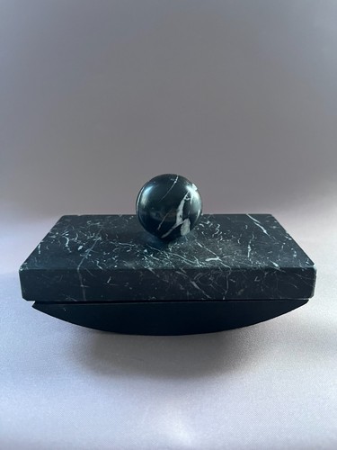 Vintage art deco black marble - vintage,