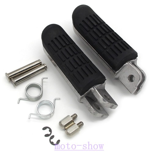 Front footrest foot - front, pegs