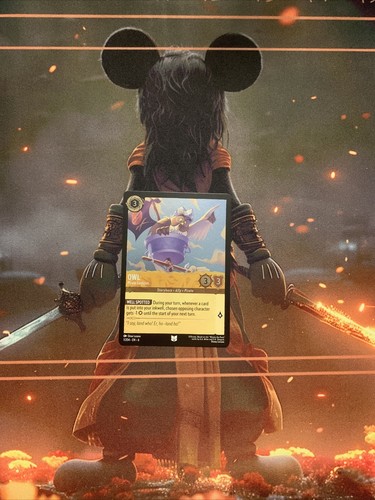 Owl pirate lookout - owl, foil