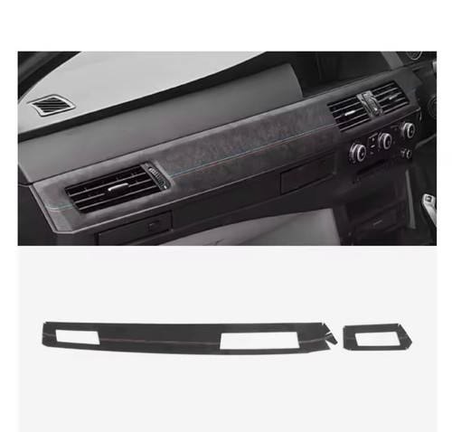 Black alcantara centre - alcantara,