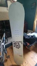 Nitro Snowboard – All-Mountain Freestyle Board – White/Navy – Good Condition