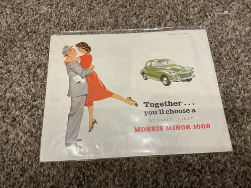 Morris minor 1000 - 1000, brochure