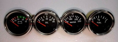 Gauges set oil - (,