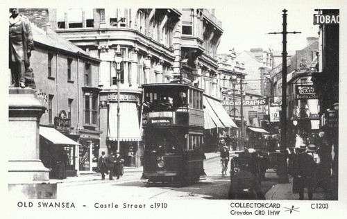 Wales history postcard - wales,