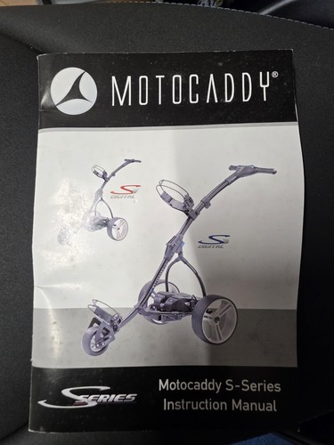 Motocaddy golf trolley and - s1,