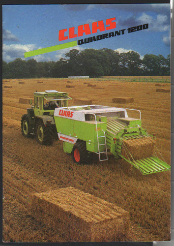 Claas quadrant 1200 - claas, "quadrant