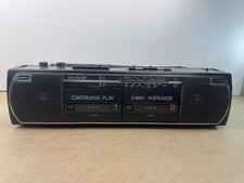Sharp WQ-268E stereo radio