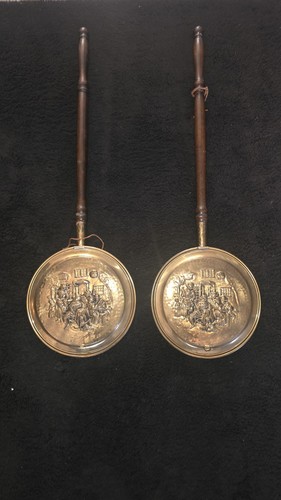 Pair vintage decorative - vintage, bed