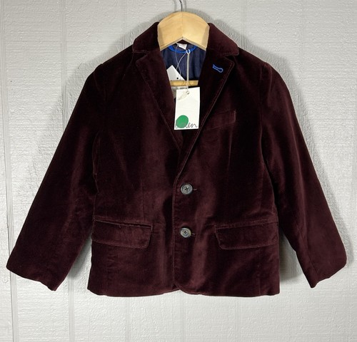 Mini boden boys velvet blazer - boden,