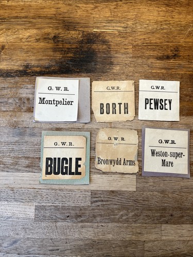 Gwr luggage labels - gwr,