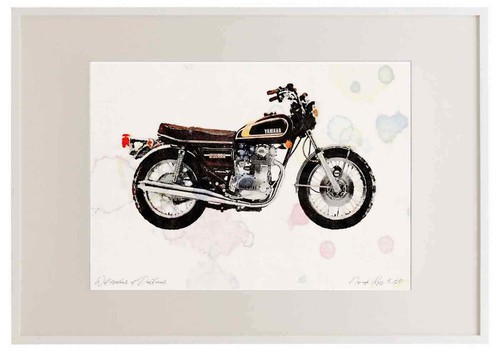 Photo frame yamaha - frame, xs650b