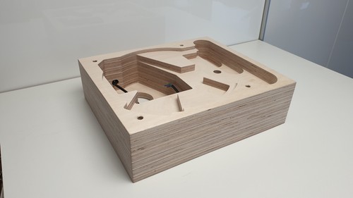Baltic birch plywood plinth